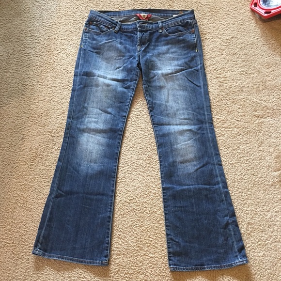 Lucky Brand jeans - sz 10 / 30 waist - Picture 1 of 5